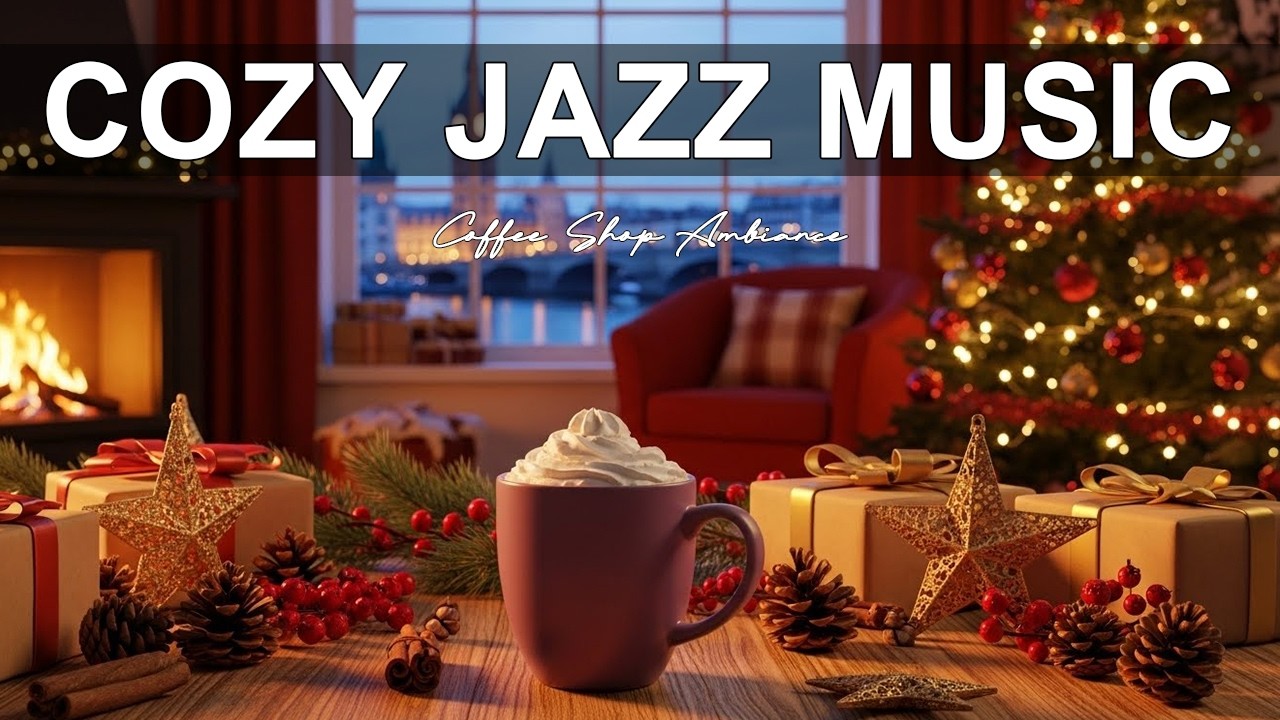 Cozy Jazz Music☕ Coffee Shop Ambiance | Happy Bossa Nova Instrumental for Happy Morning.