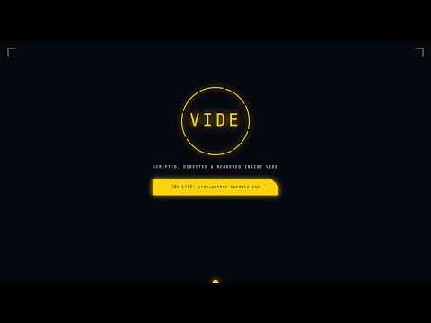 Vide: Programmatic Video Editor with Native WebMCP Agent Integration