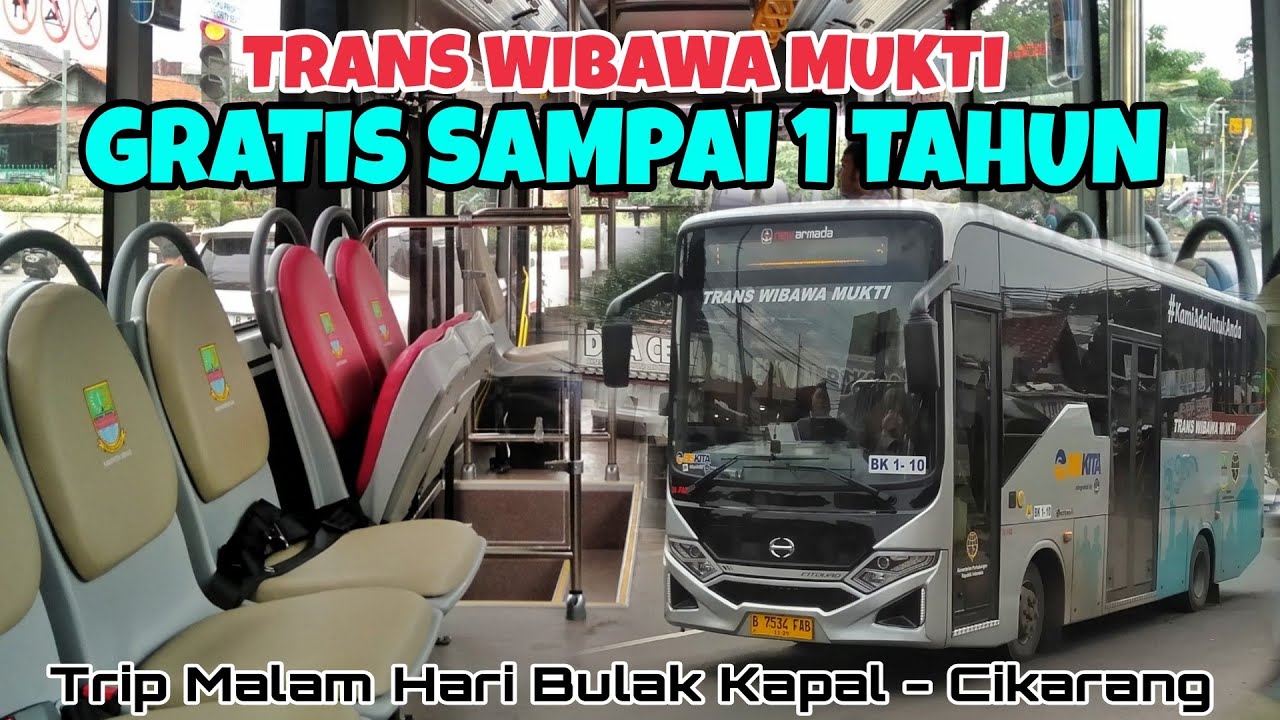 PEMKAB BEKASI APA GAK RUGI⁉️Trip Bulak Kapal - Stasiun Cikarang with Bus Trans Wibawa Mukti
