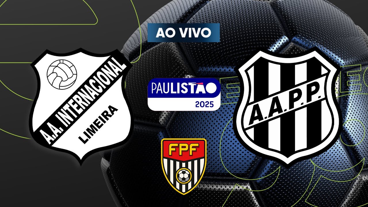 AO VIVO: PAULISTÃO 2025 - INTER DE LIMEIRA X PONTE PRETA - 25/01/25