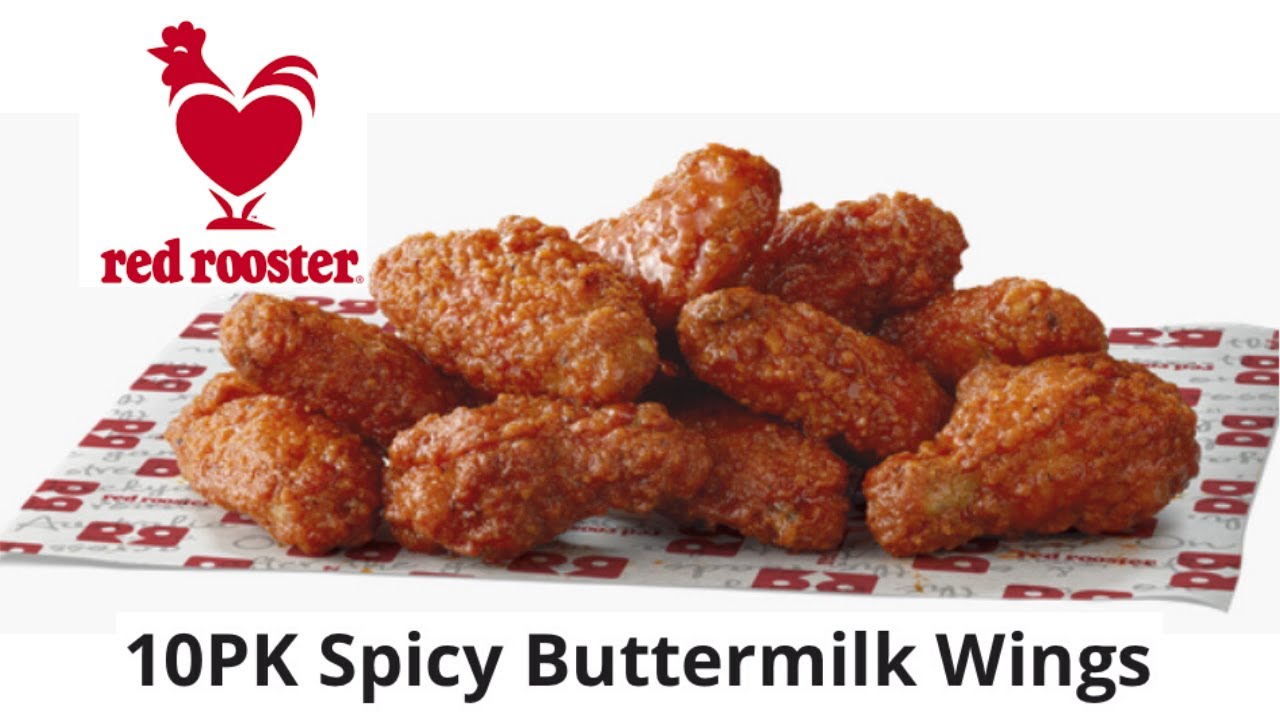 Checkout Basket Red Rooster 10pk Spicy Buttermilk Wings YouTube