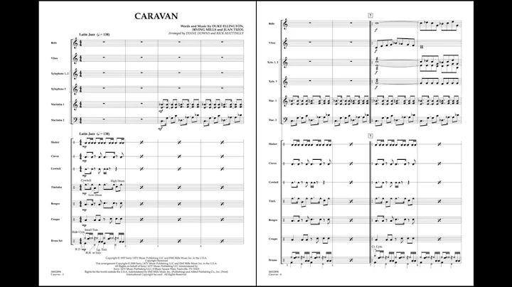 Caravan arr. Diane Downs/ed. Rick Mattingly