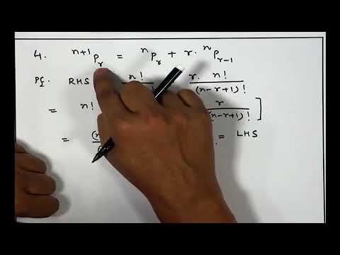 Math class -11 unit - 08  chapter 04  -Permutation Combination  LECTURE 4/5