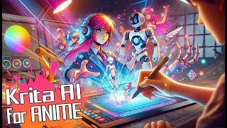 Transform Your Art with AI in Krita_Complete Guide to Diffusion Plugin for Anime Characters!