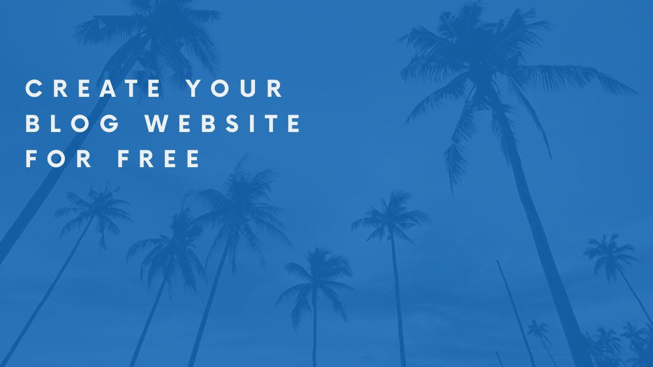 Create your blog website for free on Github