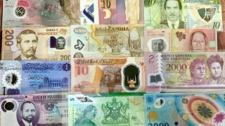 Unboxing World Polymer Bank Notes Collection - Dispatching Order- Polymer Currency Store Tncn Hobby