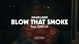 Major Lazer - Blow That Smoke (Feat. Tove Lo) (Official Pop-Up Video)