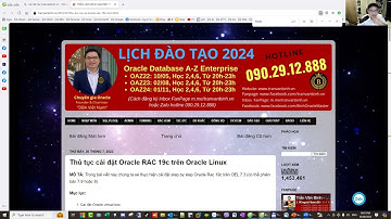 Buổi 02 - Kiến trúc CSDL - Tài liệu | Trần Văn Bình Oracle Database Master