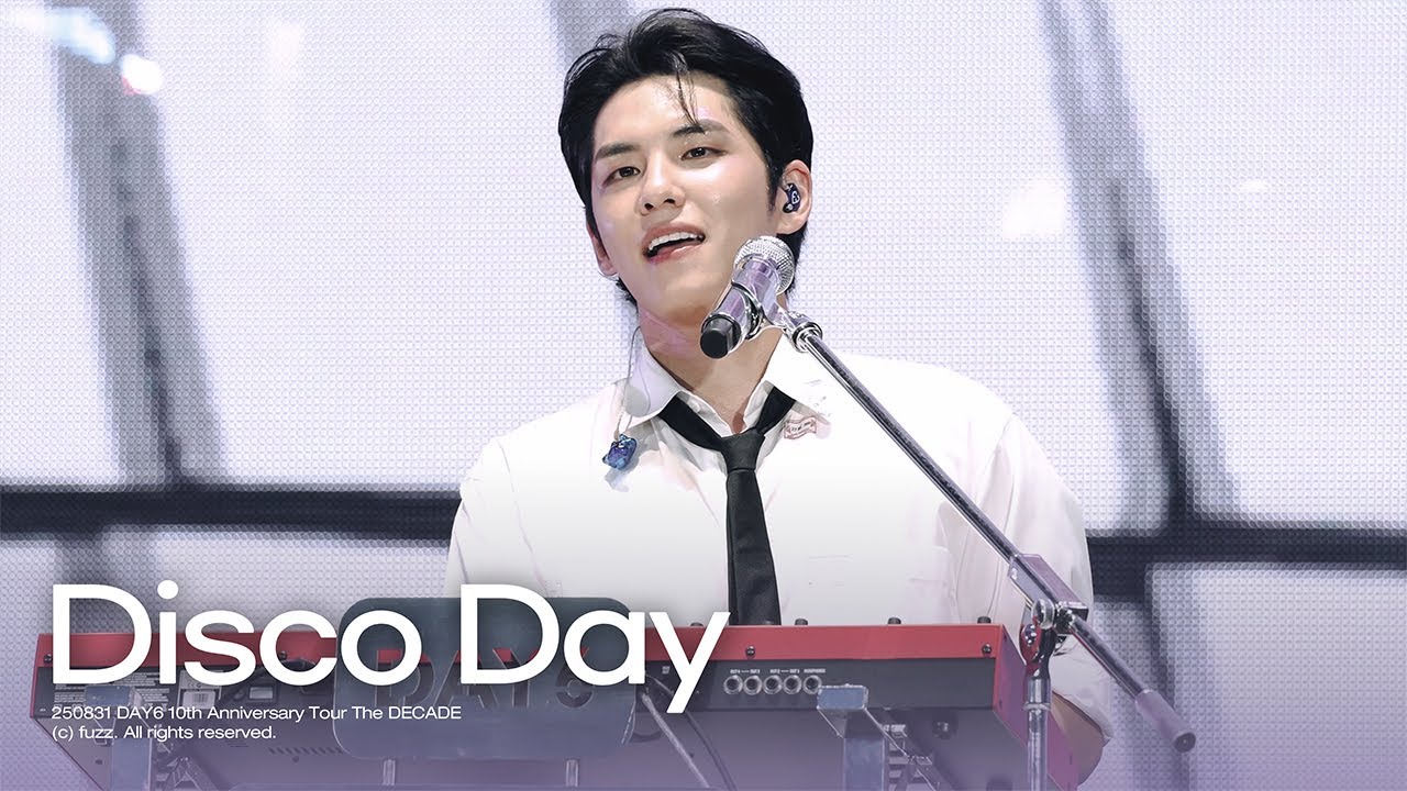 250831 Disco Day - 원필 (WONPIL) | DAY6 10th Anniversary Tour The DECADE | 4K FULL 직캠
