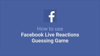 Facebook Live Reactions Guessing Game Tutorial screenshot 2