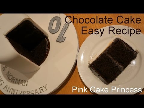 Chocolate Cake Recipe - Easy Cake How to by Pink Cake Princess