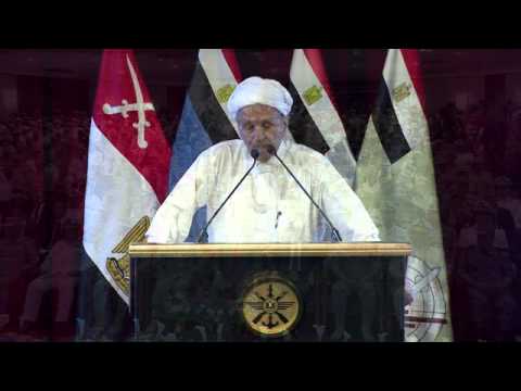 كلمة الشيخ حسن خلف أحد شيوخ وعواقل سيناء خلال الندوة التثقيفية السابعة عشر