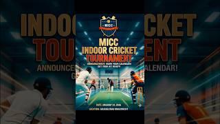 Join us at Geusselt sports hall Maastricht to watch thrillers 🏏🔥💥#cricket #kncb #cricketshorts