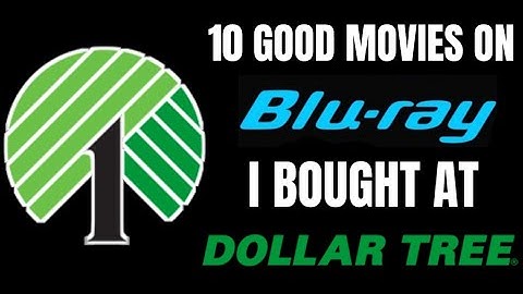 10 GOOD MOVIES I FOUND AT DOLLAR TREE ON BLURAY!