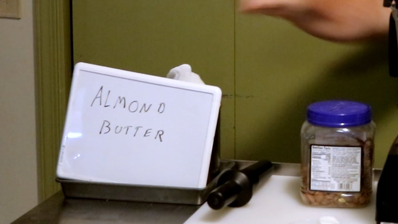 How to make Almond Butter !!! YouTube
