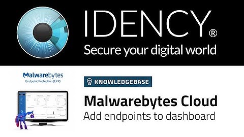 Idency Knowledgebase: Add Endpoint/Device to Malwarebytes Cloud (Mac)