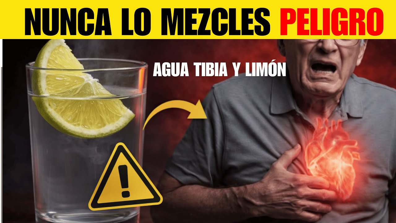 Doctor revela: el error con AGUA TIBIA Y LIMÓN que muchos mayores de 50 cometen
