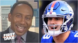 Stephen A. predicts Daniel Jones will be the worst QB in the NFC East | First Take