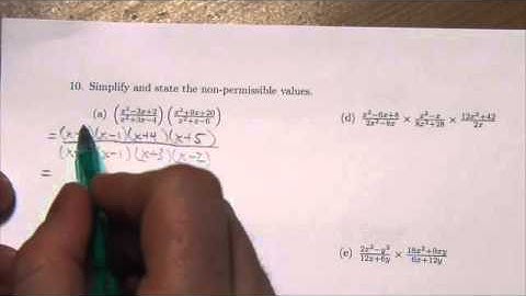 Math 20-1 Rationals Review #10a