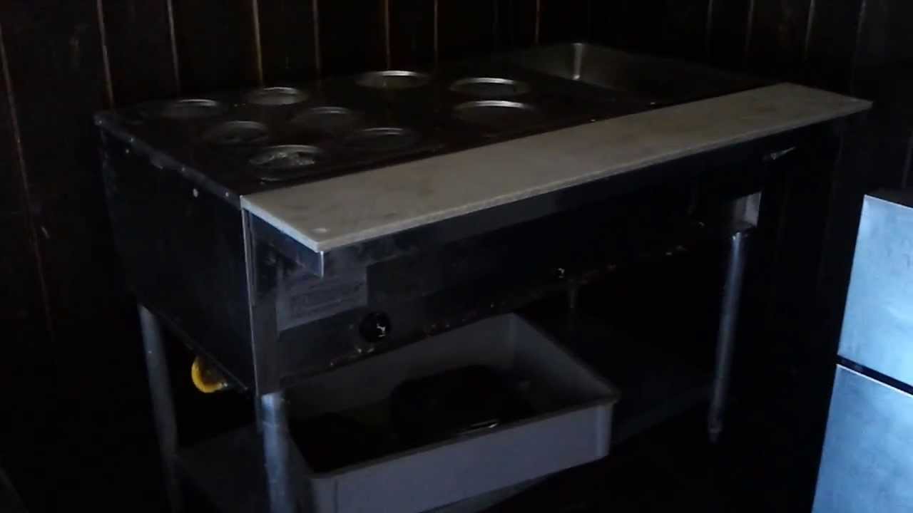 Used Restaurant equipment Warming table/steam table by Eagle YouTube