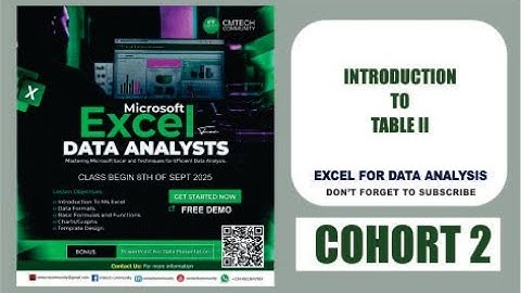 INTRODUCTION TO TABLE II