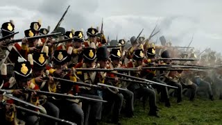 French cavalry attack British square formations | Battle of Waterloo | Napoleonic Wars