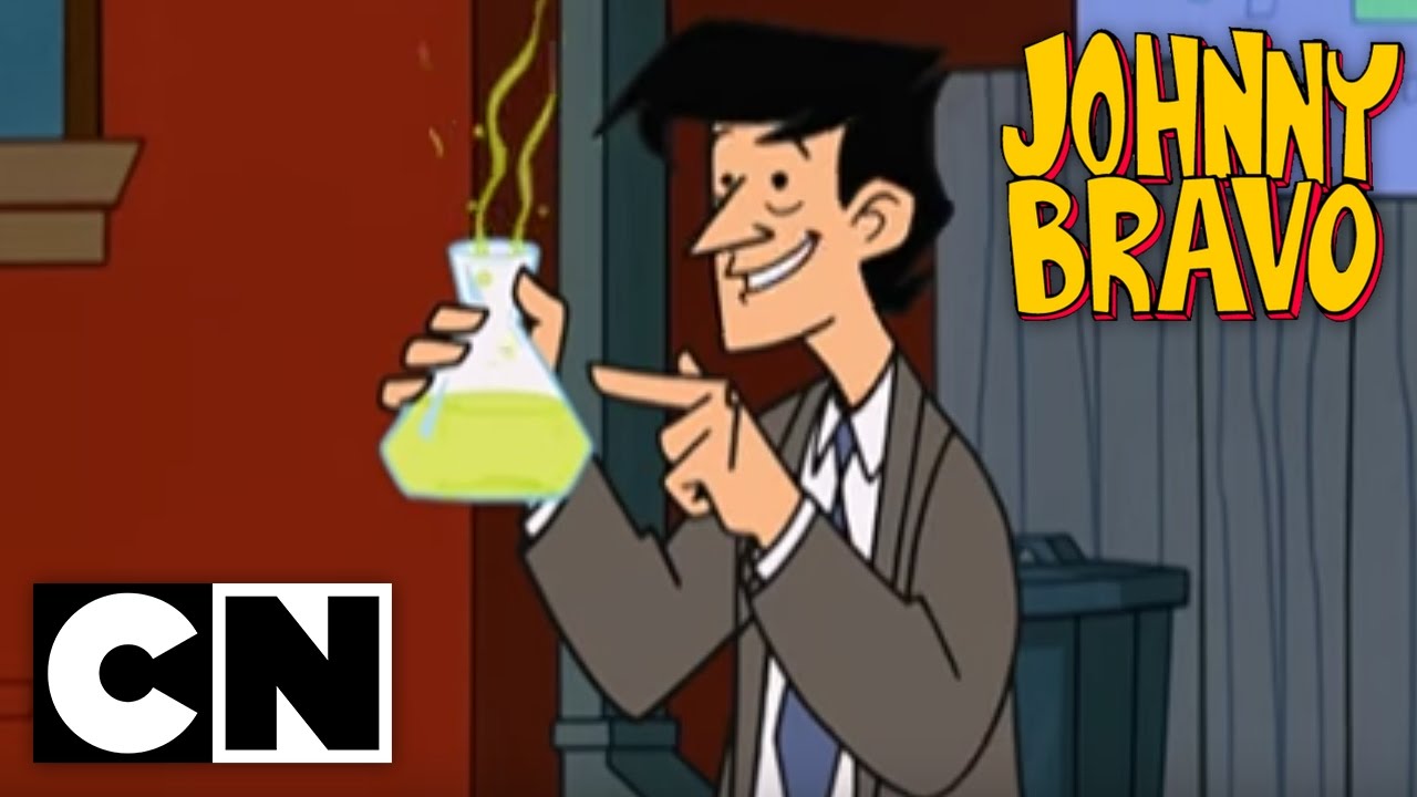 clips for crocs Johnny Bravo - I. Q. Johnny