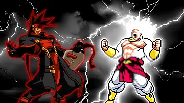 Black Apocalypse OP VS Limit Break Broly SSJ4 V2 OP in Jump Force Mugen