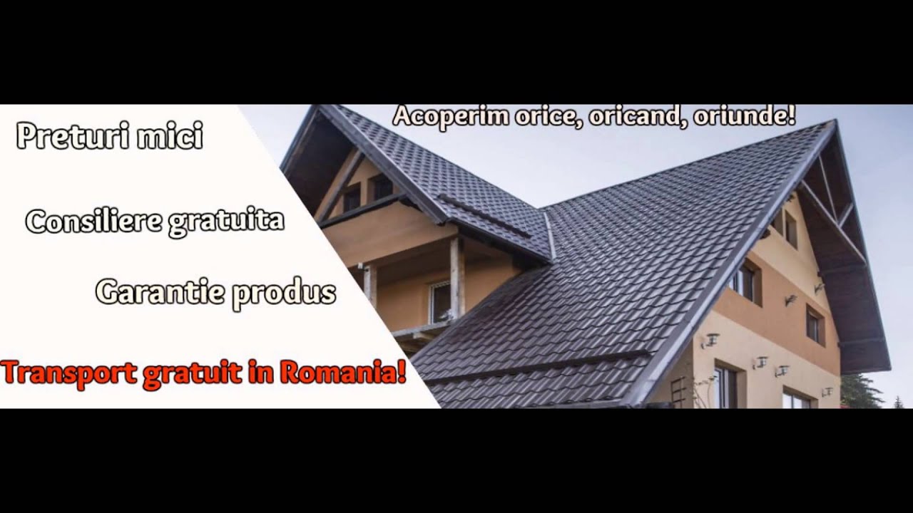 Cauti acoperis ieftin?