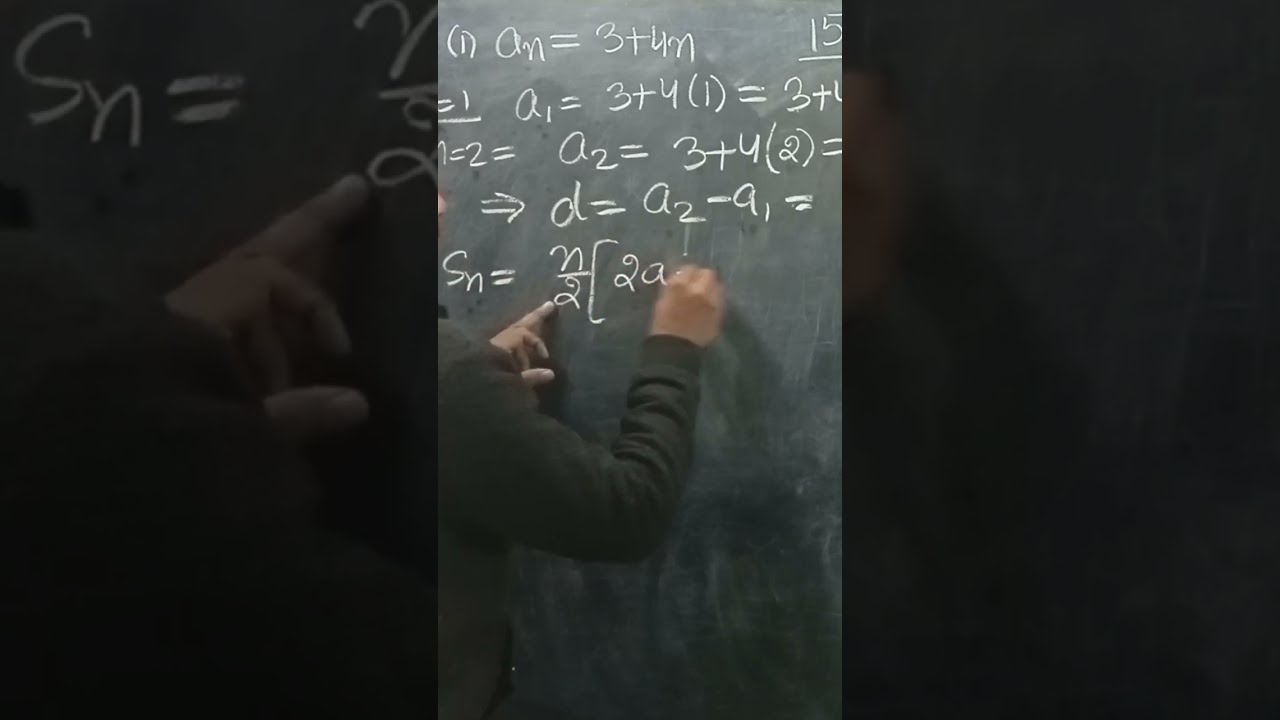 Math Short Sum Of AP Formula YouTube Math Short Sum Of AP Formula YouTube