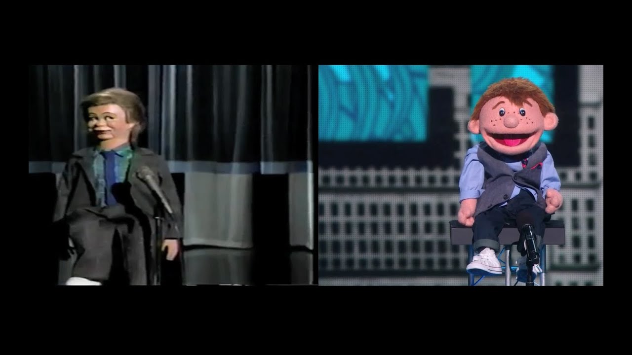 Paul Zerdin Competes on AGT with David Strassman's Act YouTube