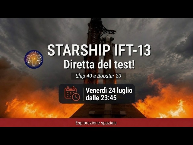 Starship IFT-13 - Diretta del lancio!