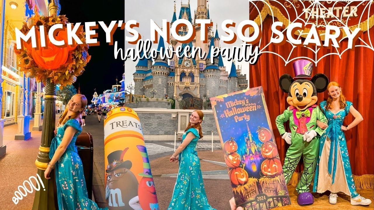 MICKEY'S NOT SO SCARY HALLOWEEN PARTY 2024 | Special Entertainment, Trick or Treating & SO Much More