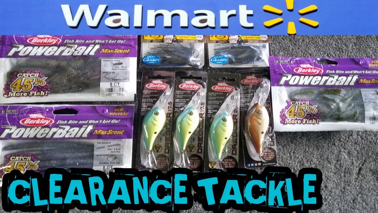Walmart Tackle Unboxing (Clearance) YouTube
