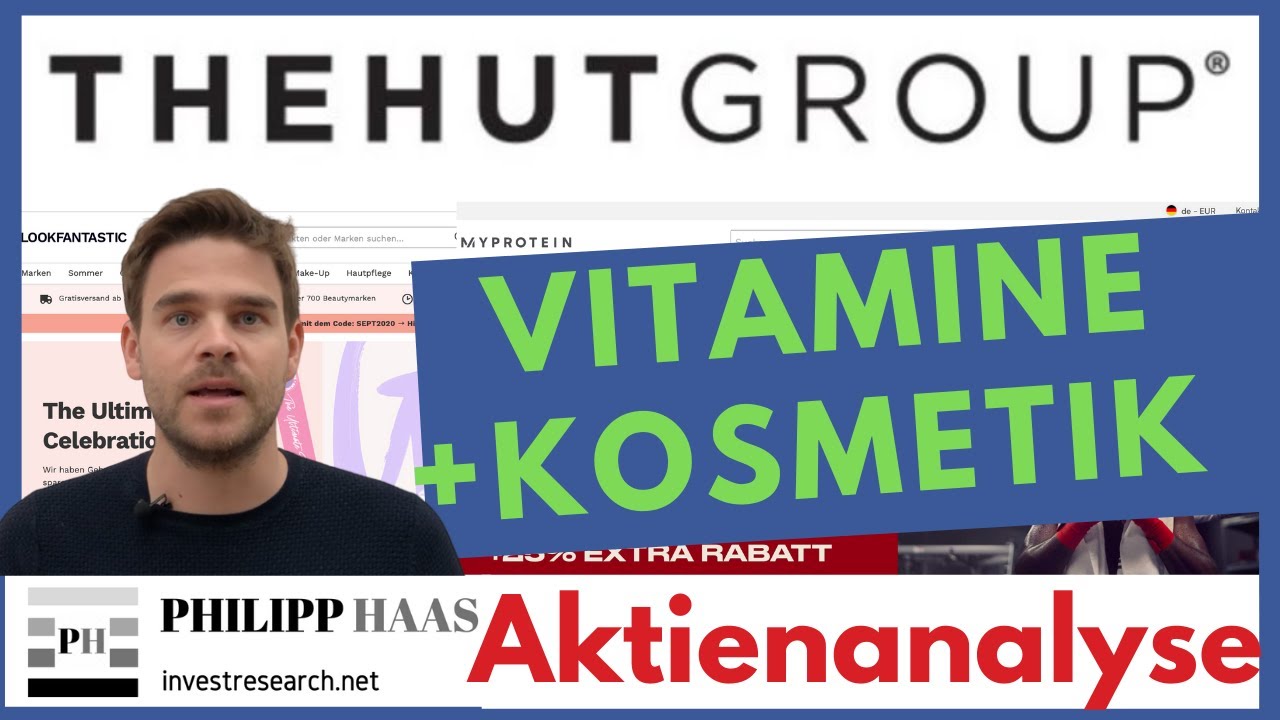 The Hut Group Aktie (THG) - MyProtein, Lookfantastic + E-Commerce Plattform wie Shopify
