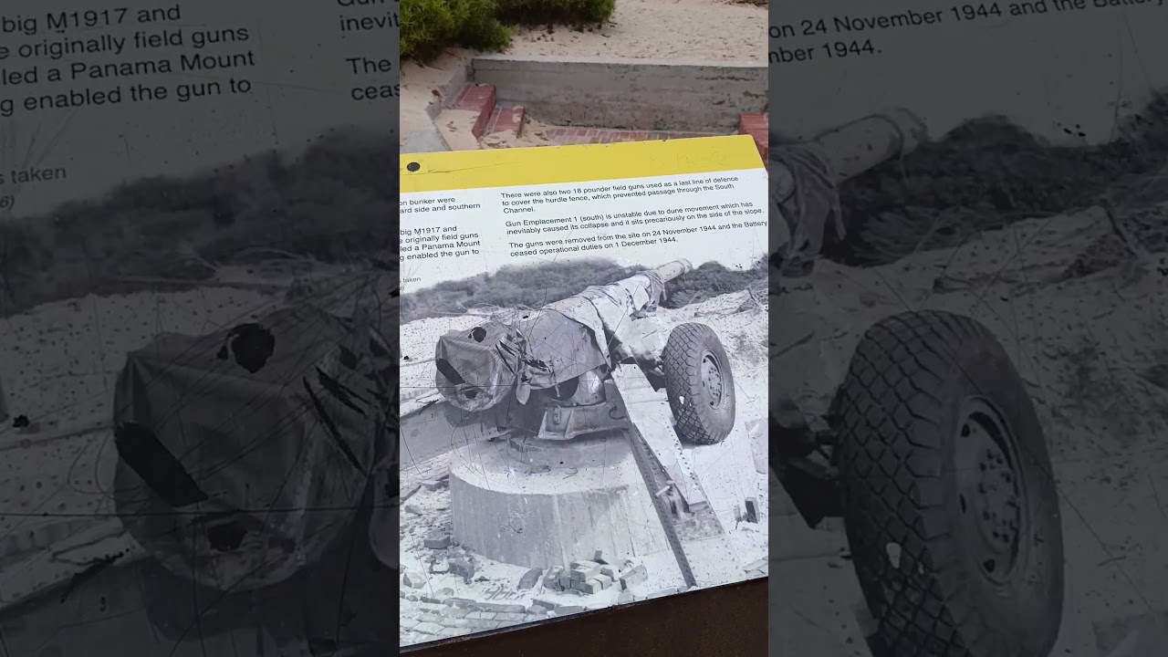 Peron Battery Historic location near Perth, Used in World War 2 