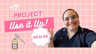 🗑️ I'm trying to finish 24 products in 2024!!! | Project Use It Up | Project Pan