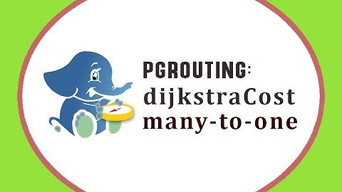 pgRouting: dijkstraCost Many-to-One