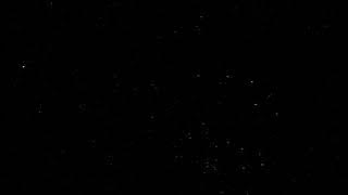 Dust Particles Effect Overlay Black Screen Background