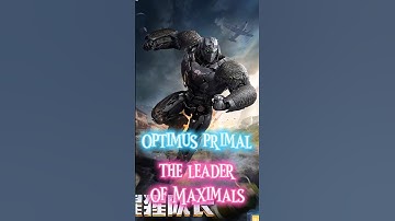 Optimus Primal:The Leader Of Maximals! #shorts #trending #transformers