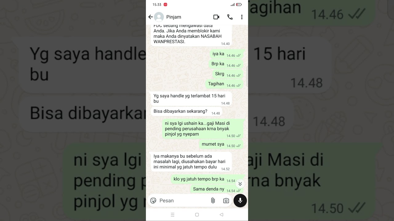 luar biasa, galbay 20 juta di aplikasi pinjam yuk,ini resiko galbay yang di dapat nasabah.