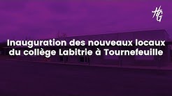 Inauguration de nouveaux locaux du collège Labitrie (Tournefeuille)