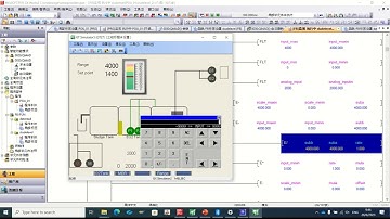 PLC 玩 Mitsubishi Q64AD I/O card Range setting ,Level Transmitter