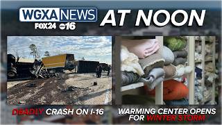 Fatal I-16 crash leaves 1 dead, 2 injured; Macon warming centers open for winter storm Fatal I-16 crash leaves 1 dead, 2 injured; Macon warming centers open for winter storm