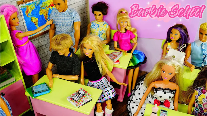 Barbie Doll Family -  School Morning Routine