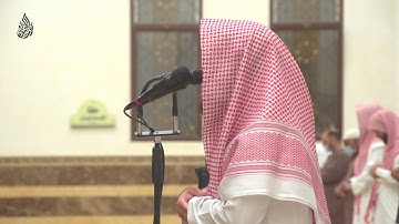 79 بأدائه المعهود الشيخ محمد اللحيدان يفتتح سورة التوبة في عشائية جميلة