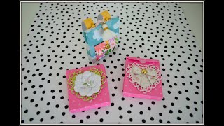 6x6 PAPER | DIY Mini Backpack Style Gift Box OR Make Two Gift/Treat Boxes | EASY TUTORIAL
