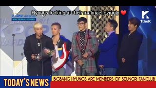 Seungri Biggest Fanboys | Hyungs Are Seungri's Fans