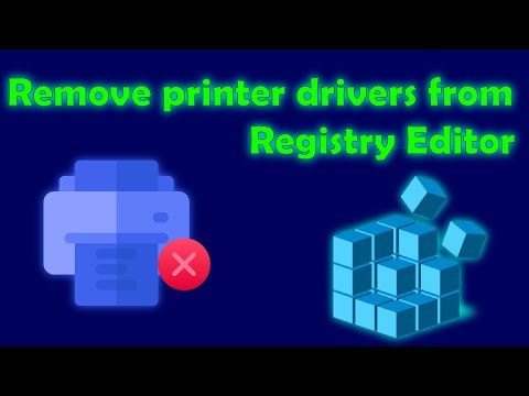 Video: How To Remove Drivers From The Registry