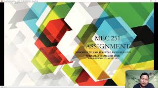MEC 251 ASSIGNMENT